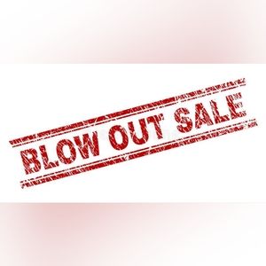 Clear Out Sale - May 4th